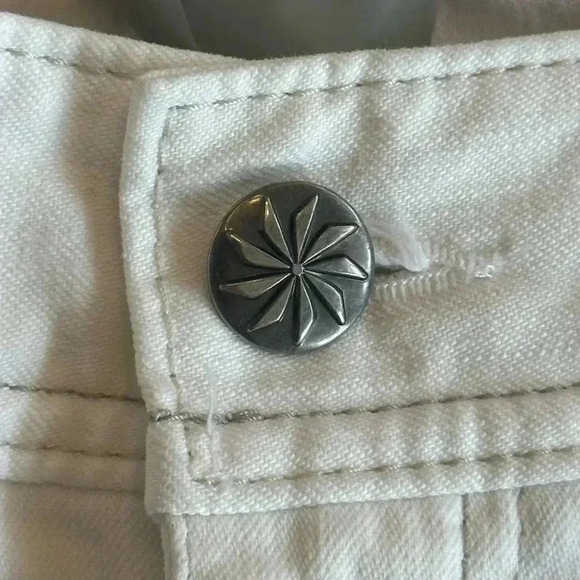 Athleta | Vintage Low Rise Straight Leg Jeans, White - Picture 4 of 5